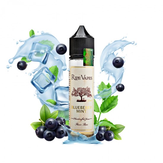 Ripe Vapes Blueberry Mint 20ml/60ml Flavorshot